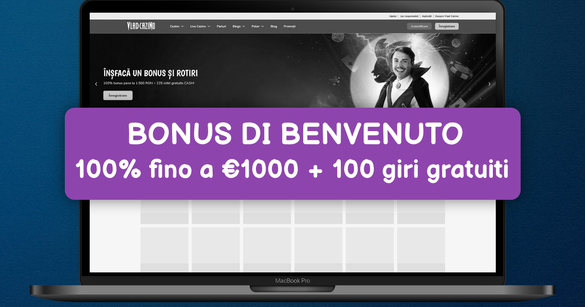 Vlad Casino welcome bonus